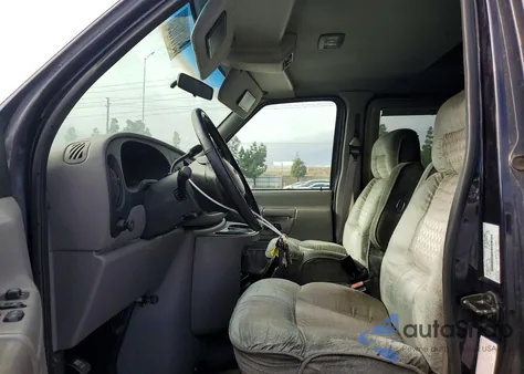 1999 Ford Econoline E150 Van z USA, uszkodzony, nr VIN 1FDRE14L5XHA97576